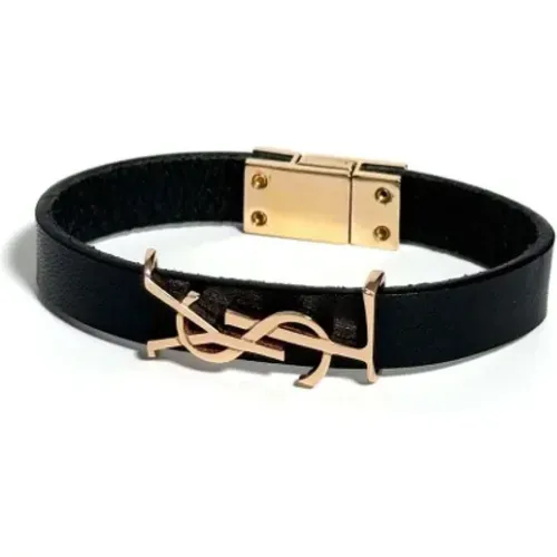 Pre-owned Jewellery, female, , Size: ONE SIZE Pre-owned Metal bracelets - Saint Laurent Vintage - Modalova