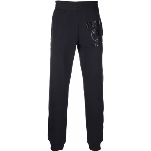 Sweatpants, male, , Size: S Men`s Sporty Sweatpants - Moschino - Modalova