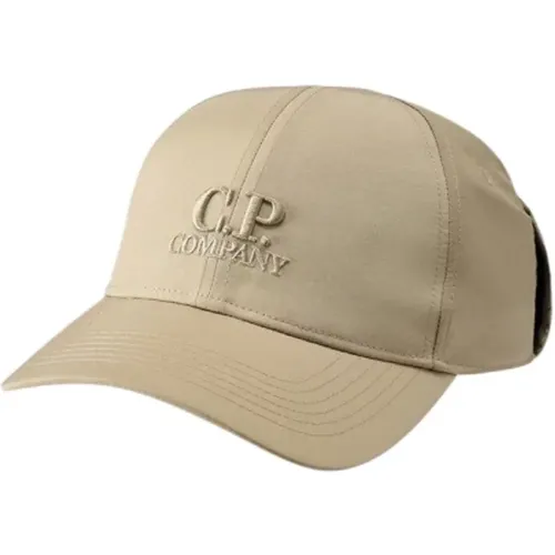 Caps, male, , Size: XL Chrome-R Goggle with Curved Visor - C.P. Company - Modalova