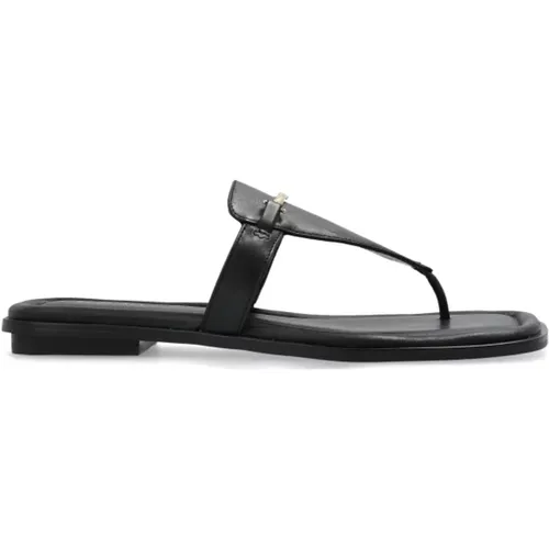 Flip Flops, female, , Size: 6 US Slides Lena - Michael Kors - Modalova