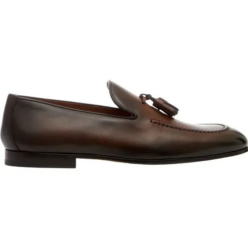 Men's Shoes Loafer Marrone Ss24 , male, Sizes: 8 UK, 7 UK, 6 1/2 UK, 6 UK, 9 UK, 7 1/2 UK - Doucal's - Modalova