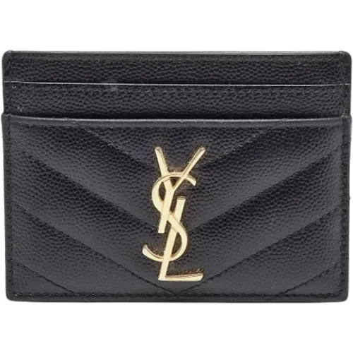 Pre-owned Leder Portemonnaies , Damen, Größe: ONE Size - Yves Saint Laurent Vintage - Modalova