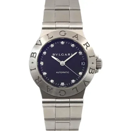 Pre-owned Watches, female, , Size: ONE SIZE Pre-owned Stainless Steel watches - Bvlgari Vintage - Modalova