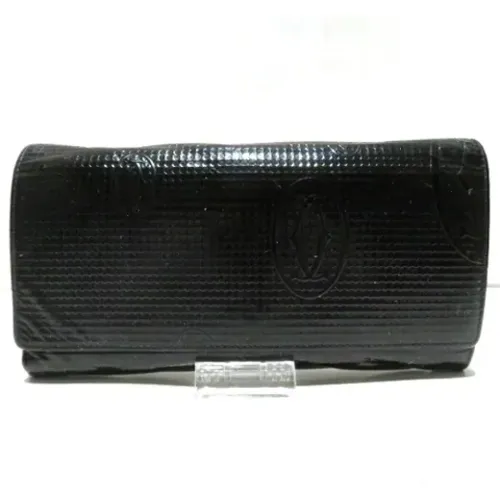 Pre-owned Leather wallets , female, Sizes: ONE SIZE - Cartier Vintage - Modalova