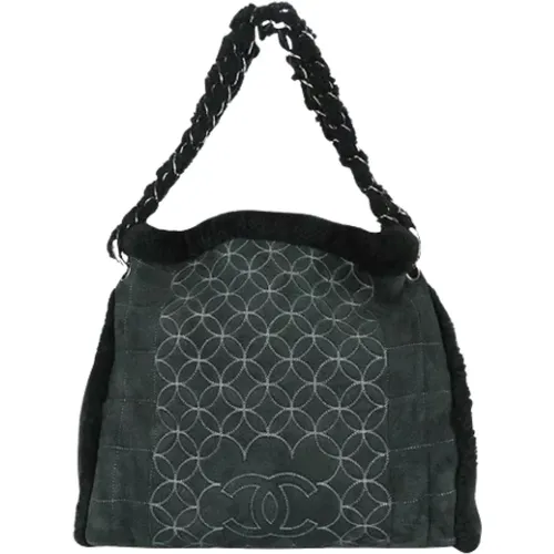 Pre-owned Wool chanel-bags , female, Sizes: ONE SIZE - Chanel Vintage - Modalova