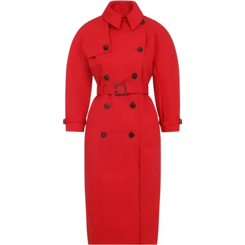 Double-Breasted Coats, female, , Size: 2XS Coat Aw25 Style Comfortable Chic - Jacquemus - Modalova