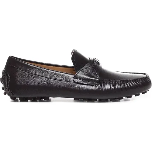 Flat Moccasin Shoes , male, Sizes: 6 UK, 6 1/2 UK - Salvatore Ferragamo - Modalova