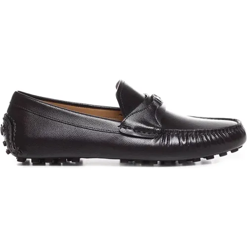 Flat Moccasin Shoes , male, Sizes: 6 UK, 7 UK, 9 UK, 8 UK, 6 1/2 UK - Salvatore Ferragamo - Modalova