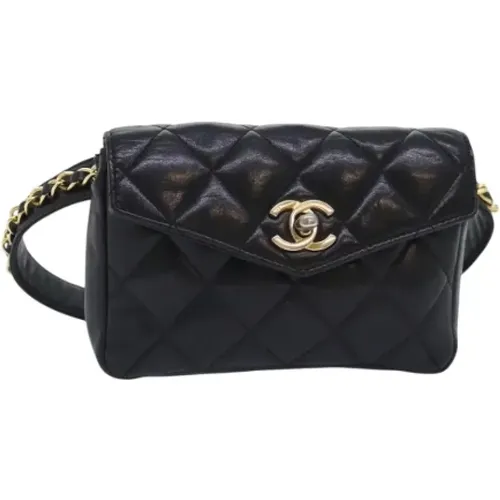 Pre-owned Belt Bags, female, , Size: ONE SIZE Pre-owned Leather crossbody-bags - Chanel Vintage - Modalova