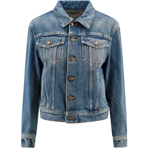 Cotton Jackets Denim Jacket , female, Sizes: S, XS - Golden Goose - Modalova