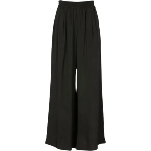 Flowy Wide Leg Elastic Waist Pants , female, Sizes: 2XS - Twinset - Modalova