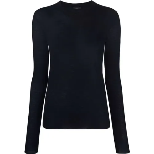 Rd Nk Ls-Cashair Sweater , female, Sizes: L - joseph - Modalova