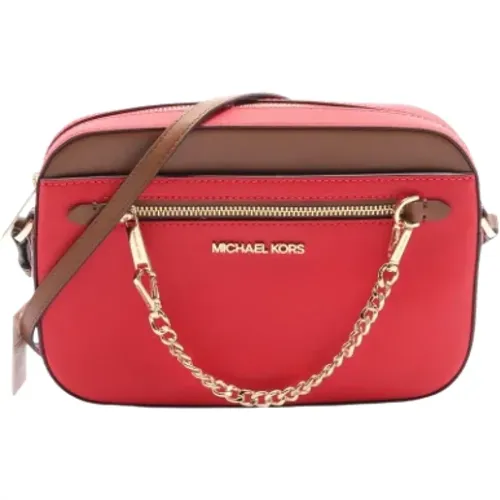 Pre-owned Cross Body Bags, female, , Size: ONE SIZE Pre-owned Leather shoulder-bags - Michael Kors Pre-owned - Modalova