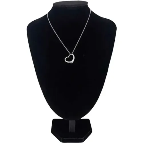 Pre-owned Jewellery, female, , Size: ONE SIZE Pre-owned Silver necklaces - Tiffany & Co. Pre-owned - Modalova