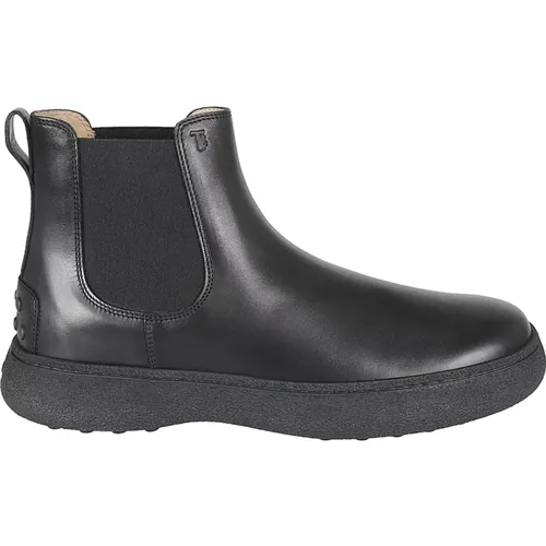 Chelsea Boots, male, , Size: 6 1/2 US Ankle Boots for Men - TOD'S - Modalova