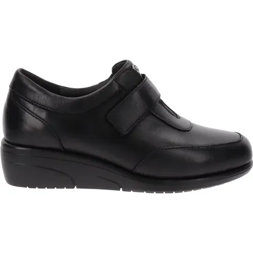 Leder Sneakers Komfort Stil , Damen, Größe: 37 EU - Cinzia Soft - Modalova