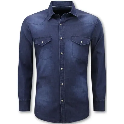 Denim Hemd Herren - Denim Hemd - Local Fanatic - Modalova