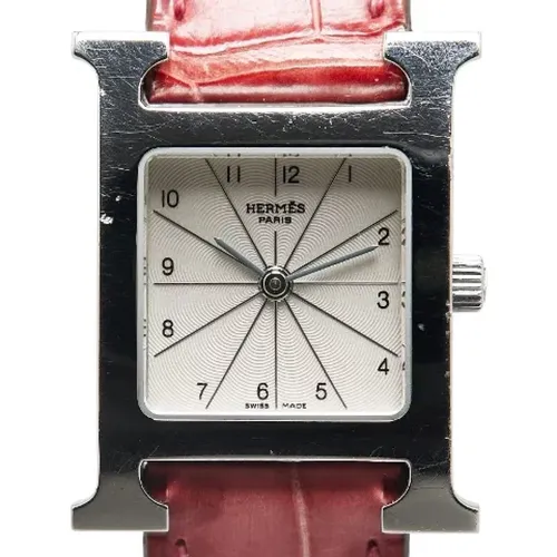 Pre-owned Metal watches , female, Sizes: ONE SIZE - Hermès Vintage - Modalova