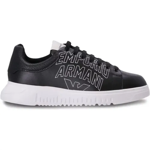 Sneaker , male, Sizes: 10 UK - Emporio Armani - Modalova