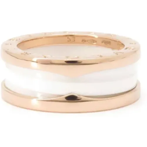 Pre-owned Jewellery, female, , Size: ONE SIZE Pre-owned Rose Gold rings - Bvlgari Vintage - Modalova