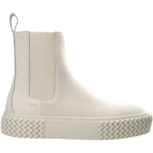 Nubuk Chelsea Boots Creme , Damen, Größe: 40 EU - Copenhagen Studios - Modalova