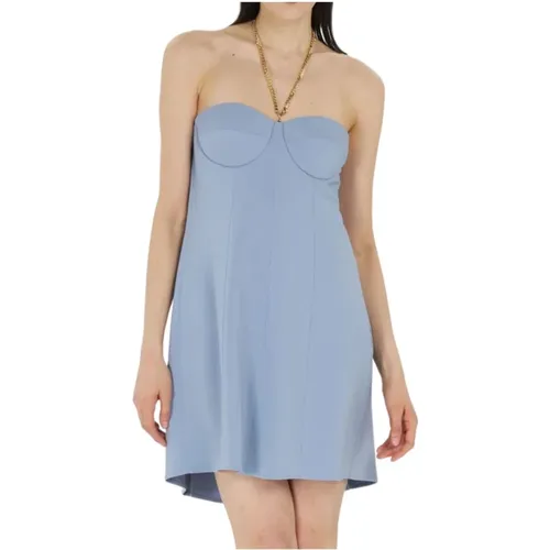 Jewel Chain Mini Dress , female, Sizes: S, M - Elisabetta Franchi - Modalova