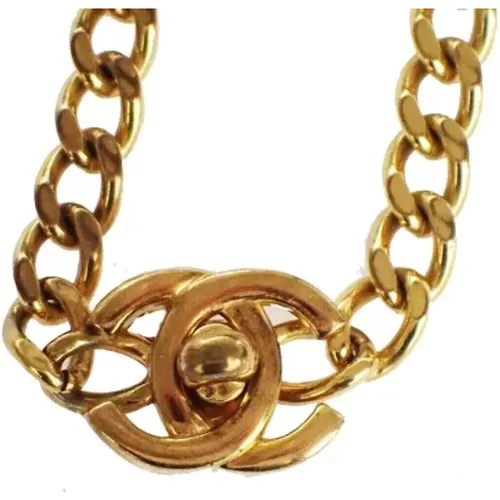 Pre-owned Jewellery, female, , Size: ONE SIZE Pre-owned Metal bracelets - Chanel Vintage - Modalova