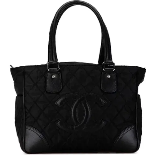 Pre-owned Tote Bags, female, , Size: ONE SIZE Pre-owned Nylon shoulder-bags - Chanel Vintage - Modalova