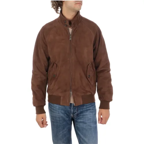 Suede G9 Jacket , male, Sizes: 4XS, 3XS, 2XS, M, S, XS - Baracuta - Modalova