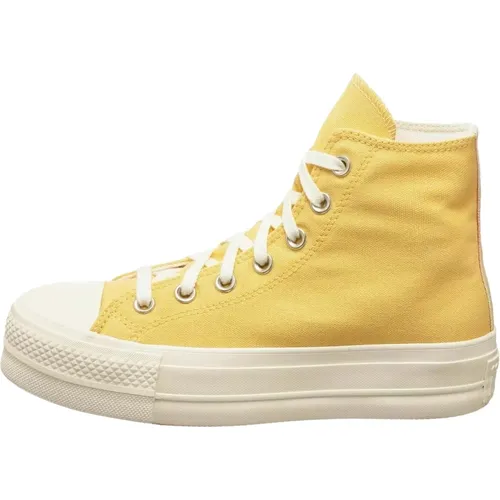 Chuck Taylor All Star Platform Lift Hi Glitter Sneakers , Damen, Größe: 41 EU - Converse - Modalova