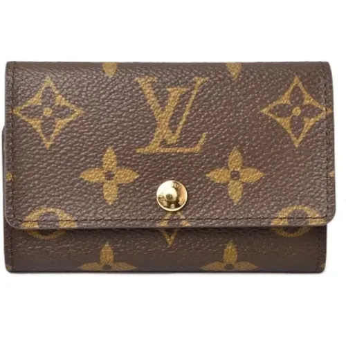 Pre-owned Accessories, male, , Size: ONE SIZE Pre-owned Canvas key-holders - Louis Vuitton Vintage - Modalova