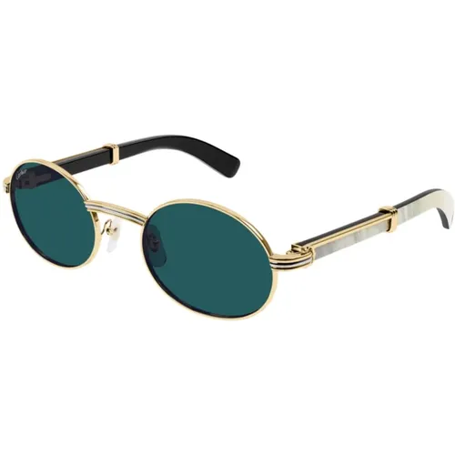 Stylish Sunglasses for Men and Women , unisex, Sizes: 53 MM - Cartier - Modalova