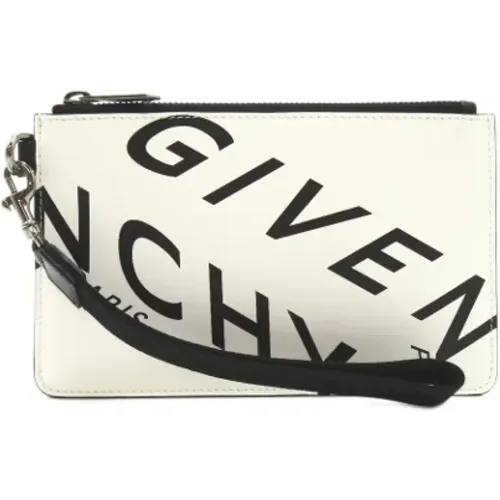 Pre-owned Clutches, unisex, , Size: ONE SIZE Pre-owned Leather clutches - Givenchy Pre-owned - Modalova