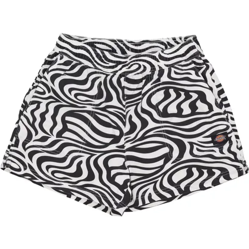 Short Shorts, female, , Size: S Cloud Zebra Women's Short Trousers - Dickies - Modalova