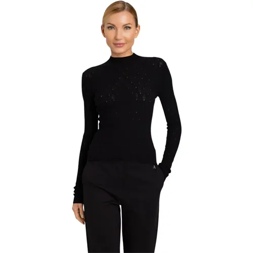 Schwarze Pullover Set , Damen, Größe: M - Twinset - Modalova