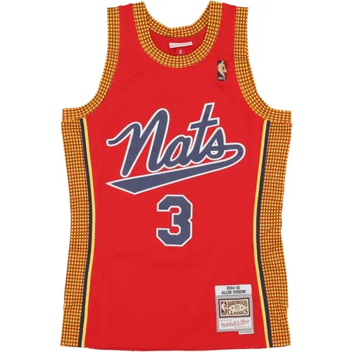 Sportswear, male, , Size: M Allen Iverson NBA Jersey 2004 - Mitchell & Ness - Modalova