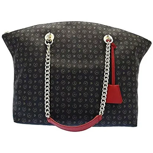 Heritage PVC Handbag , female, Sizes: ONE SIZE - Pollini - Modalova