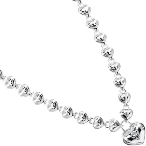 Pre-owned Jewellery, female, , Size: ONE SIZE Pre-owned Silver necklaces - Tiffany & Co. Pre-owned - Modalova