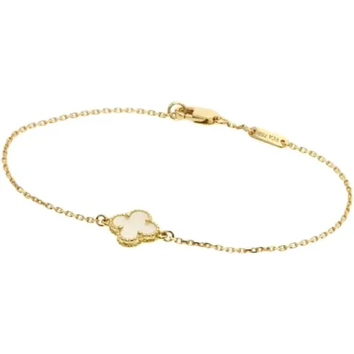 Pre-owned Jewellery, female, , Size: ONE SIZE Pre-owned Gold bracelets - Van Cleef & Arpels Pre-owned - Modalova