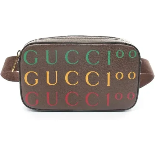 Pre-owned Belt Bags, male, , Size: ONE SIZE Pre-owned Leather gucci-bags - Gucci Vintage - Modalova