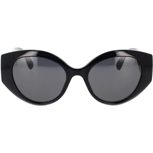 Iconic and Elegant Cat-Eye Sunglasses , female, Sizes: 52 MM - Gucci - Modalova