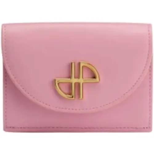 Rosebloom Leather Wallet , female, Sizes: ONE SIZE - Patou - Modalova