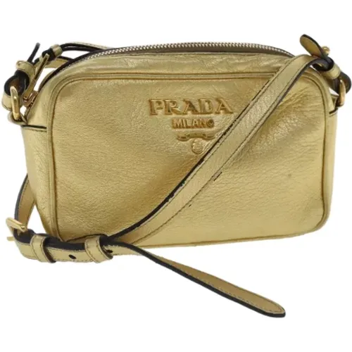 Pre-owned Cross Body Bags, female, , Size: ONE SIZE Pre-owned Leather prada-bags - Prada Vintage - Modalova