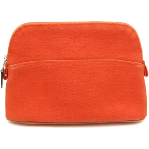 Pre-owned Leder pouches , Damen, Größe: ONE Size - Hermès Vintage - Modalova