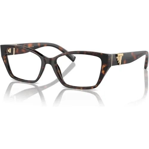 Glasses, unisex, , Size: 52 MM Stylish Eyewear Frames in Havana Color - Tiffany - Modalova