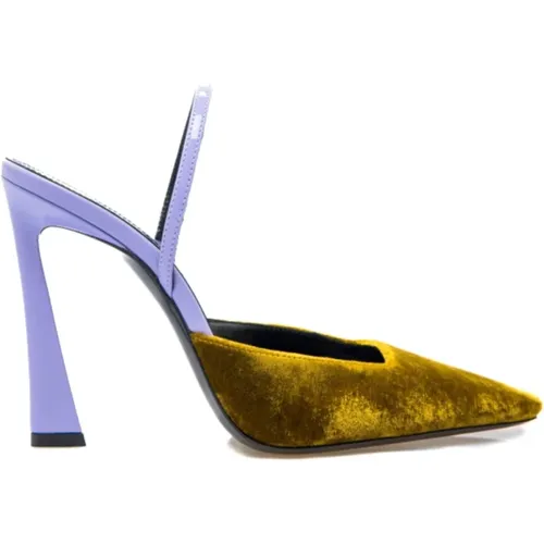 Stilvolle Sandalen für den Sommer , Damen, Größe: 38 1/2 EU - Saint Laurent - Modalova