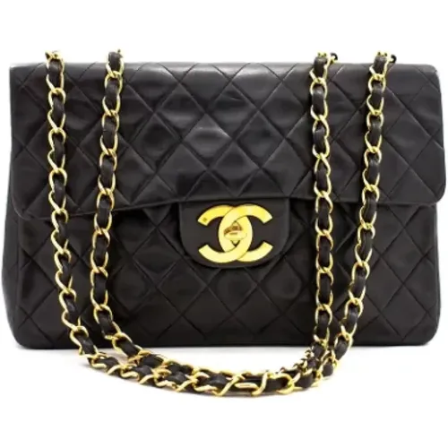 Pre-owned Leather chanel-bags , female, Sizes: ONE SIZE - Chanel Vintage - Modalova