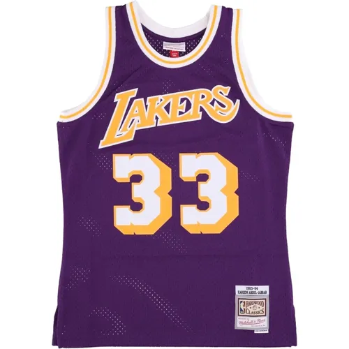 Sportswear, male, , Size: S NBA Swingman Jersey Abdul-Jabbar 1983-84 - Mitchell & Ness - Modalova