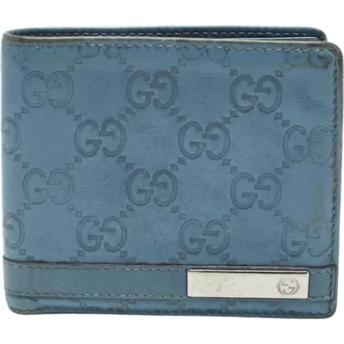 Pre-owned Wallets, female, , Size: ONE SIZE Pre-owned Leather wallets - Gucci Vintage - Modalova