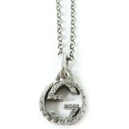 Pre-owned Jewellery, female, , Size: ONE SIZE Pre-owned Metal necklaces - Gucci Vintage - Modalova